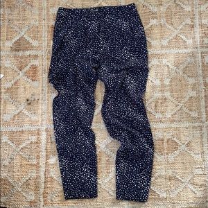 Ankle speckled pants